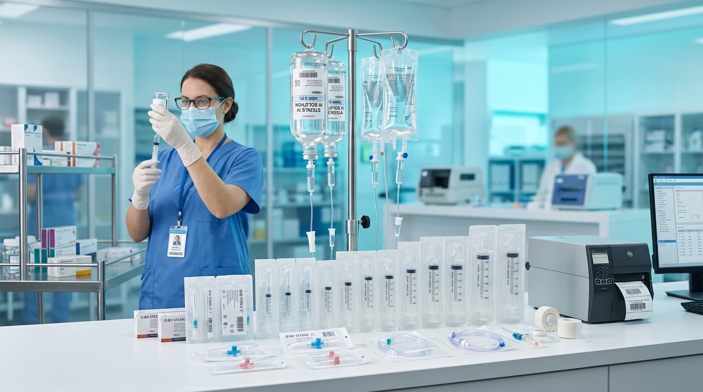 Al-Wareed IV Infusion Solutions & Syringes